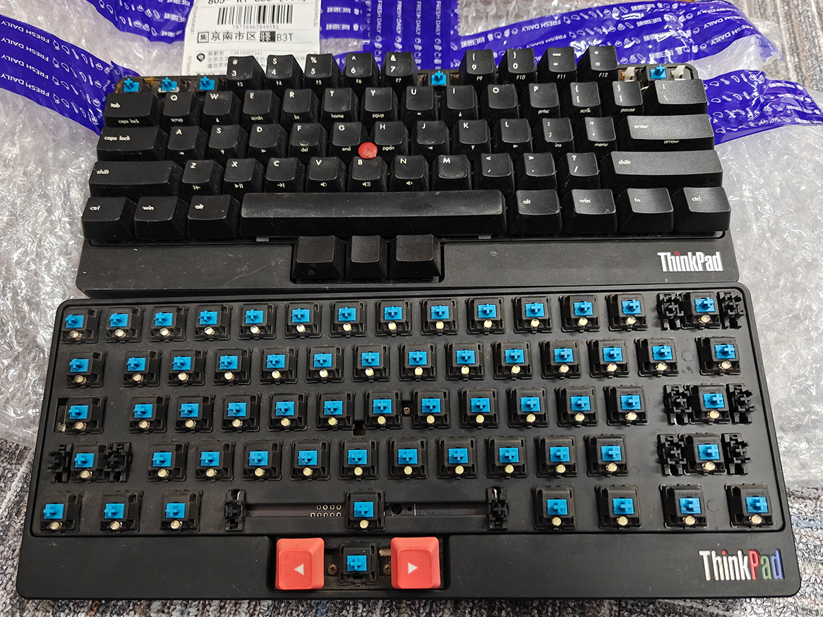 两代小黑机械键盘对比